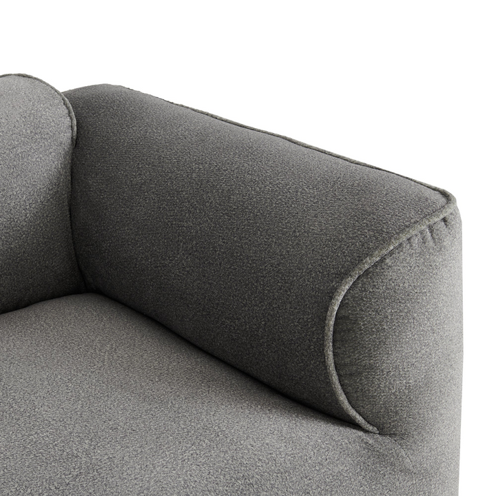 Buy farmhouse furniture Luxury living-room double-needle velvet sofa with sponge seat cushions and detachable stool - Modern Cottage Farmhouse Furniture