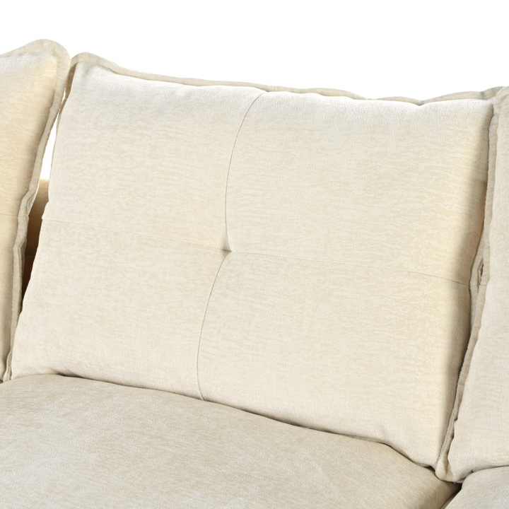Buy farmhouse furniture U-Shaped Chenille Sectional Sofa with Adjustable Armrest and Pillows for Living Rooms, Offices - Modern Cottage Farmhouse Furniture