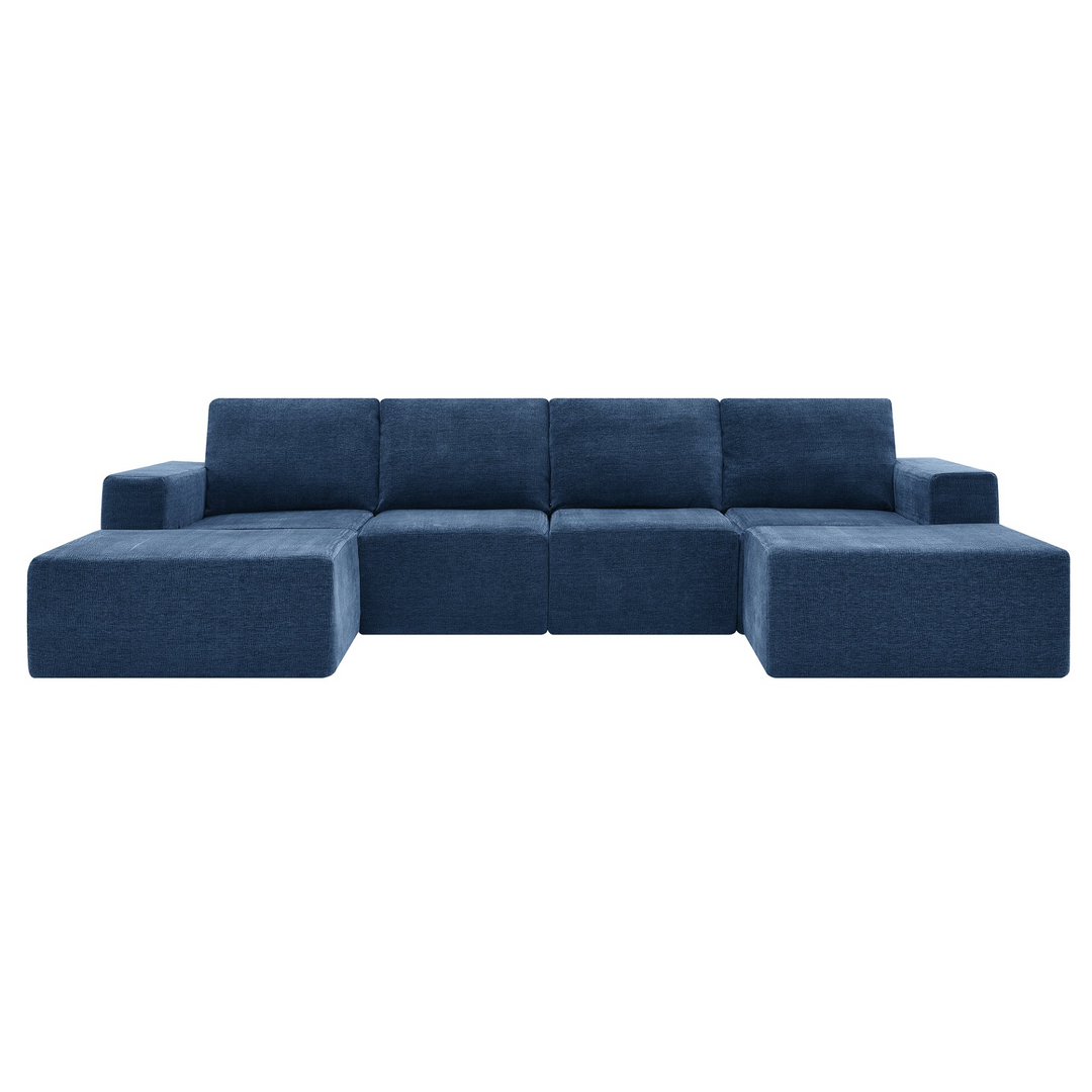 Casa Toscana Grande Cloud Mediterranean Sofa Collection - Mediterranean Italian Contemporary Home Decor Furniture