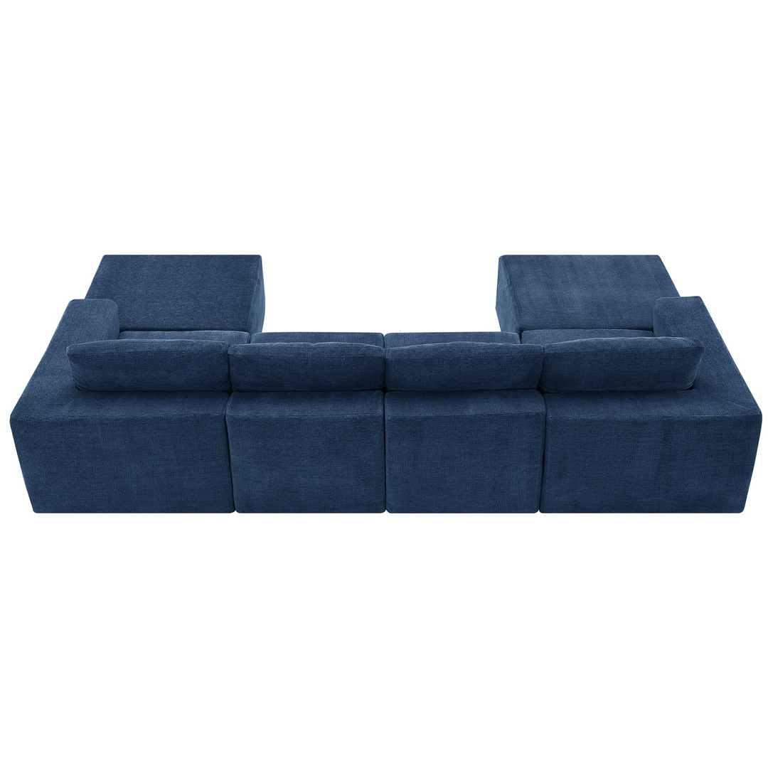 Casa Toscana Grande Cloud Mediterranean Sofa Collection - Mediterranean Italian Contemporary Home Decor Furniture