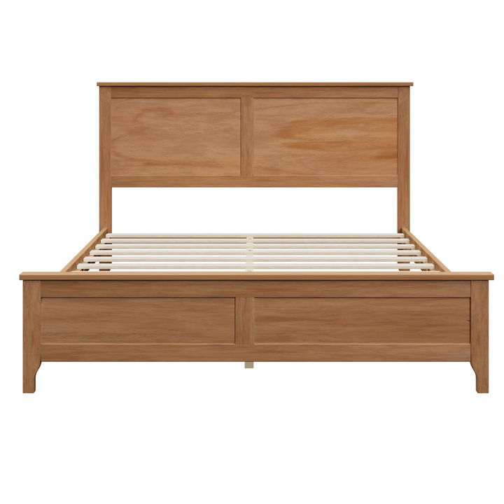 Buy farmhouse furniture Modern Farmhouse Cottage Solid Wood Platform Bed - Modern Cottage Farmhouse Furniture