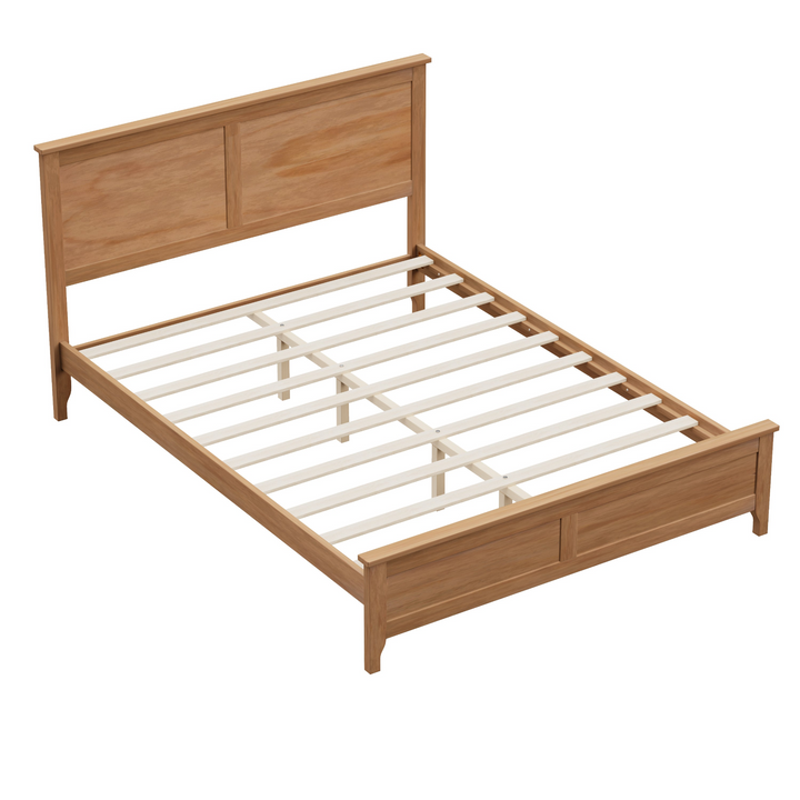 Buy farmhouse furniture Modern Farmhouse Cottage Solid Wood Platform Bed - Modern Cottage Farmhouse Furniture