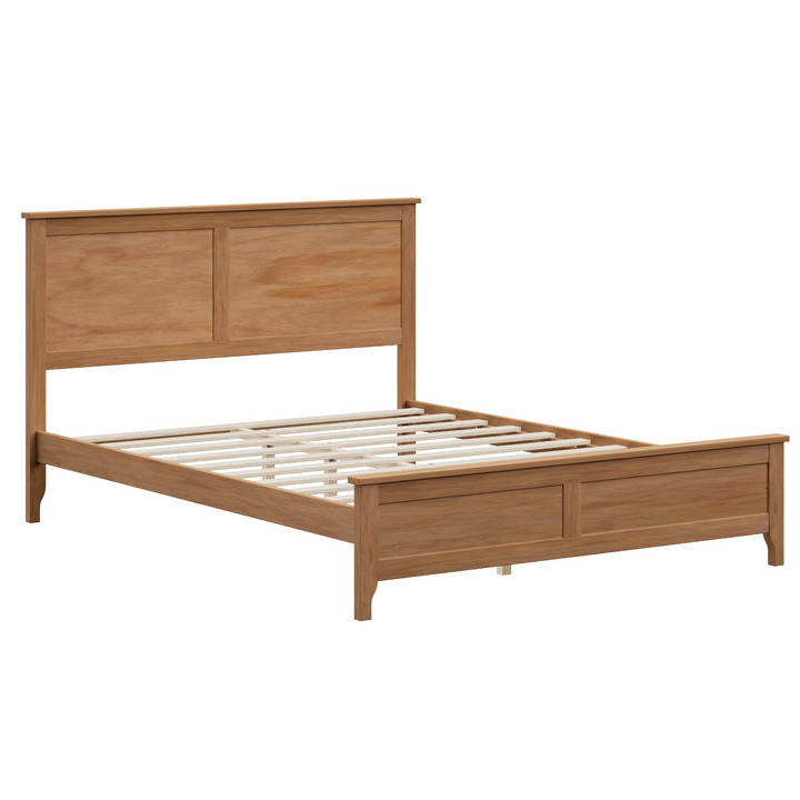 Buy farmhouse furniture Modern Farmhouse Cottage Solid Wood Platform Bed - Modern Cottage Farmhouse Furniture