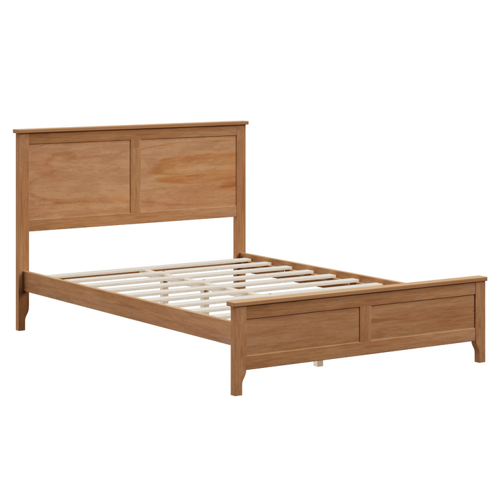 Buy farmhouse furniture Modern Farmhouse Cottage Solid Wood Platform Bed - Modern Cottage Farmhouse Furniture