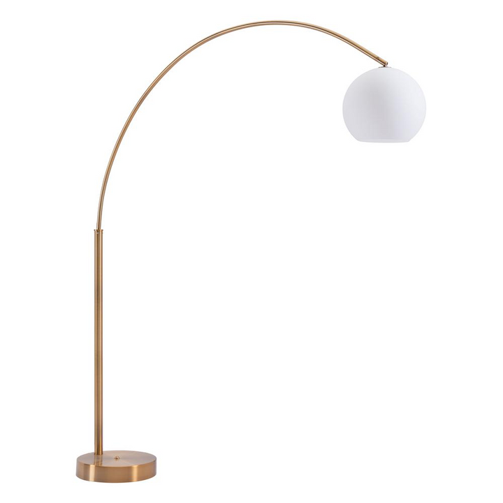 Boho Aesthetic Griffith Floor Lamp Brass | Biophilic Design Airbnb Decor Furniture 