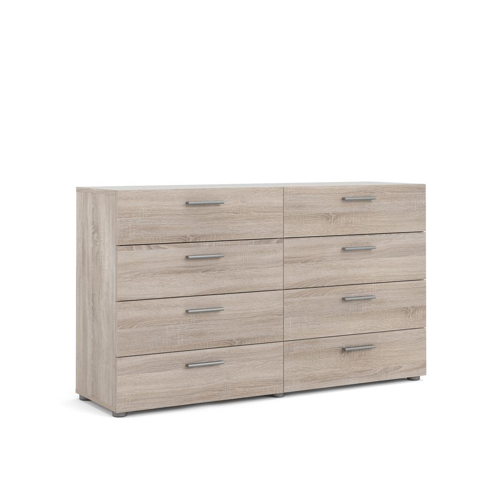 Boho Aesthetic Austin 8 Drawer Double Dresser, Truffle | Biophilic Design Airbnb Decor Furniture 