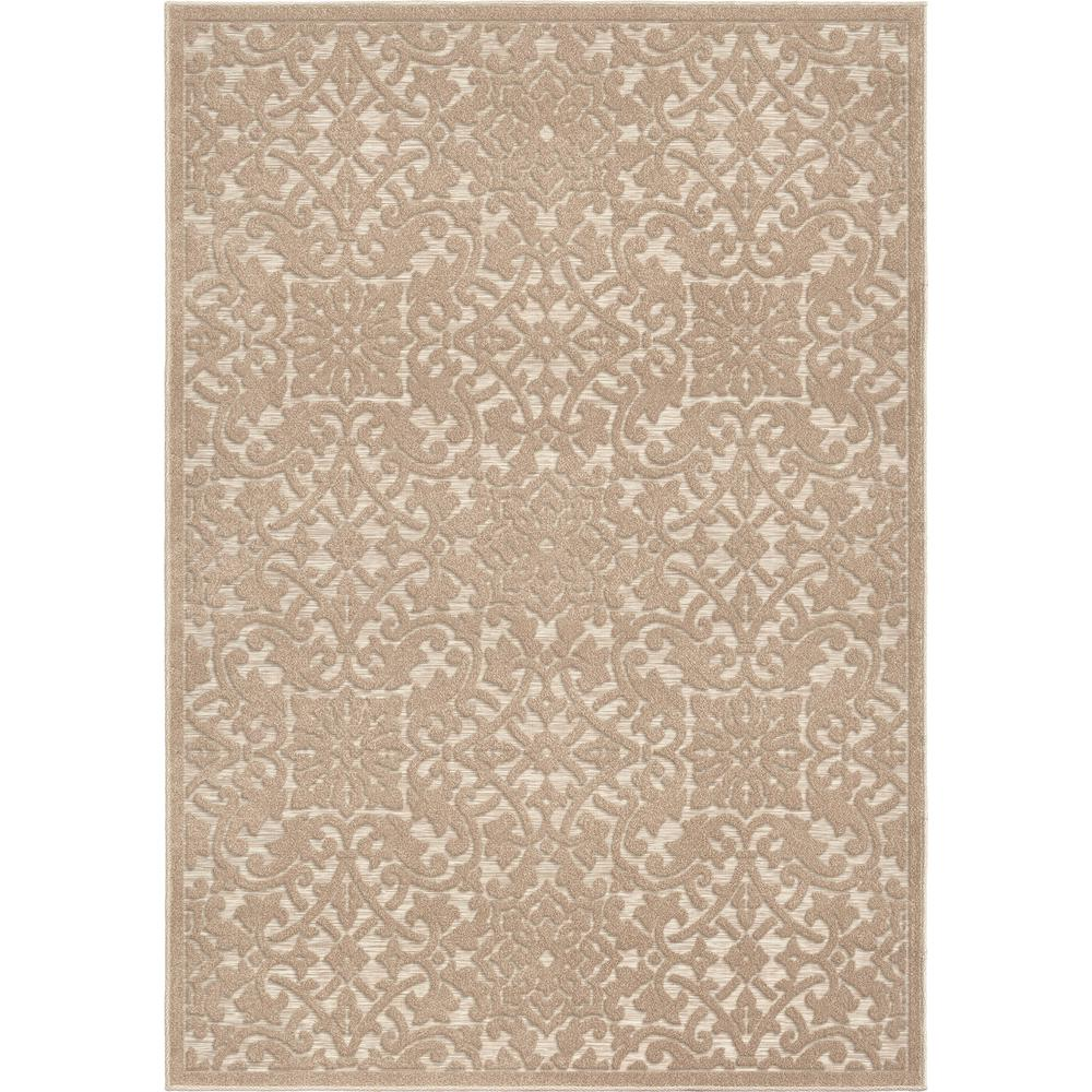 Boho Aesthetic Larissa | Large Super Soft Textured Area Rug (5'2" x 7'6") | Biophilic Design Airbnb Decor Furniture 