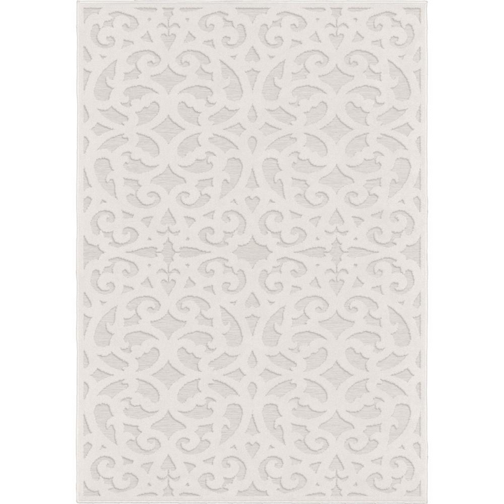 Boho Aesthetic Veria | Medium Super Soft Textured Area Rug (5'2" x 7'6") | Biophilic Design Airbnb Decor Furniture 