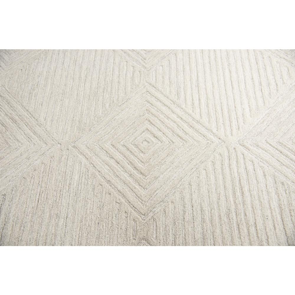 Buy farmhouse furniture Hand Tufted Cut &amp; Loop Pile Wool Rug, 9&