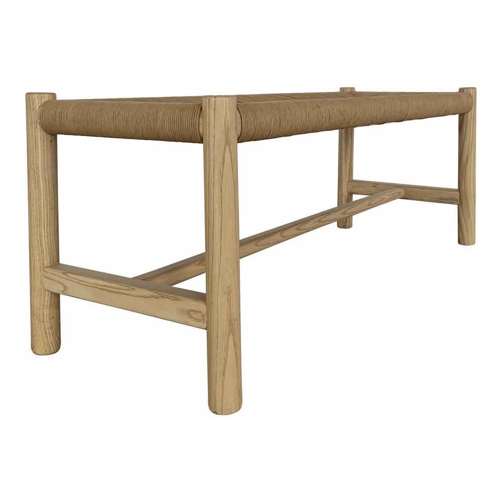 Boho Aesthetic HAWTHORN BENCH LARGE NATURAL | Biophilic Design Airbnb Decor Furniture 