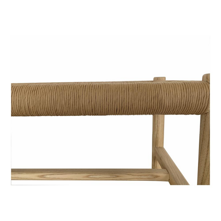 Boho Aesthetic HAWTHORN BENCH LARGE NATURAL | Biophilic Design Airbnb Decor Furniture 