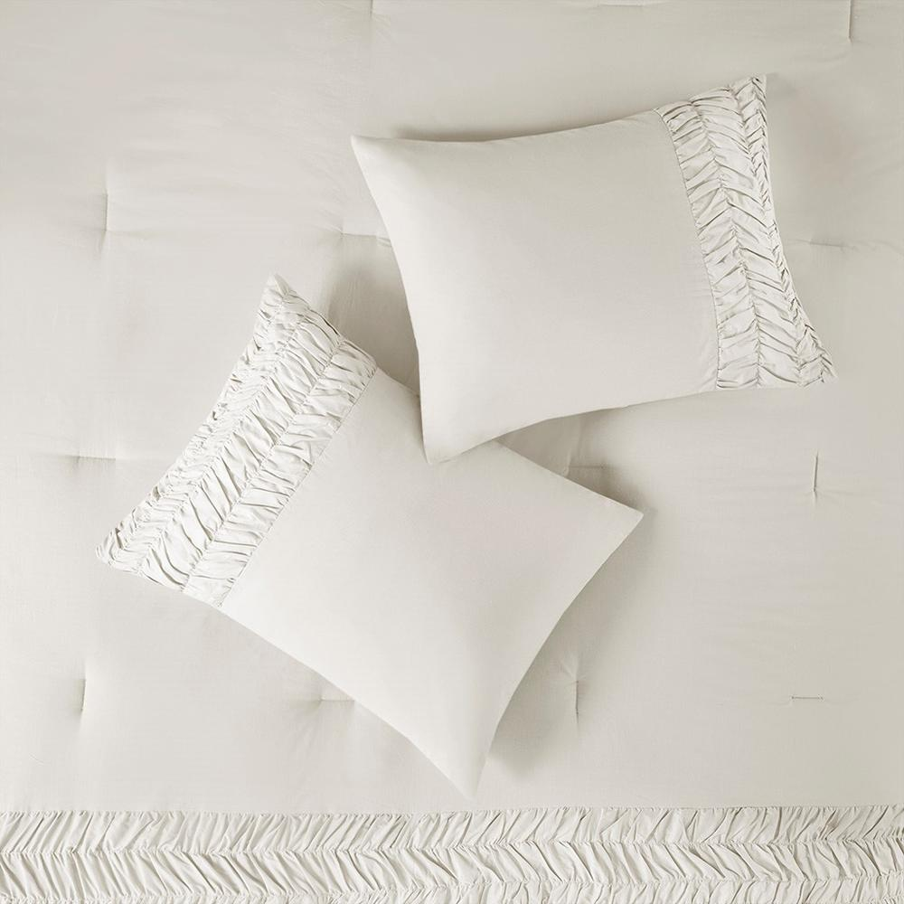 Boho Aesthetic Grand Est ・ 100% Cotton Comforter Set | Biophilic Design Airbnb Decor Furniture 