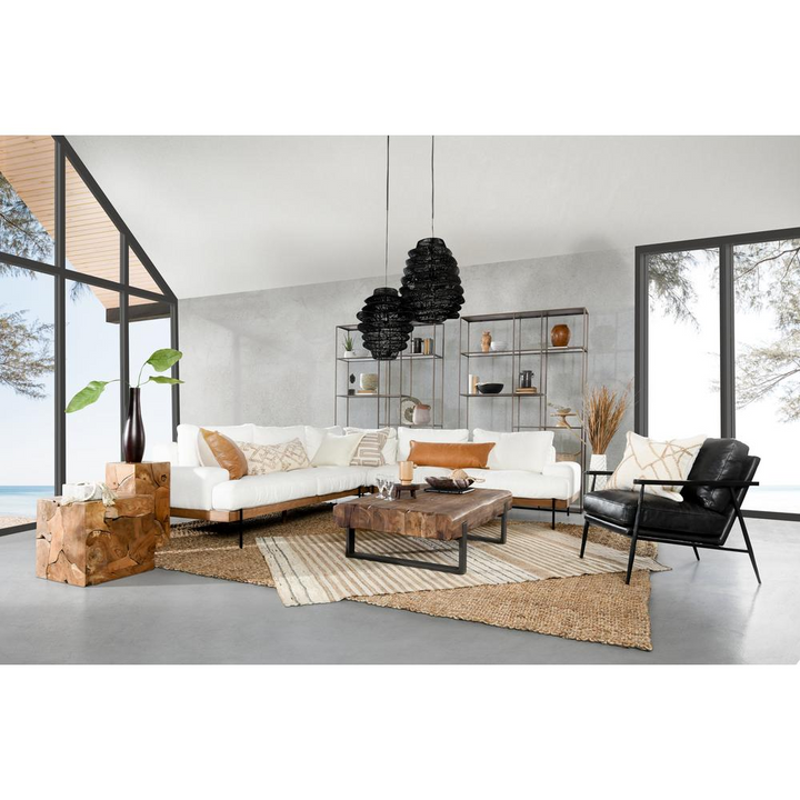 Boho Aesthetic Barlow 1-Light  Rattan Woven Pendant | Biophilic Design Airbnb Decor Furniture 