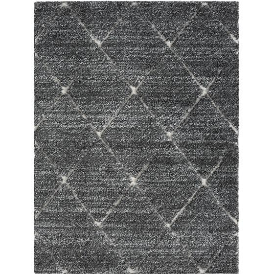 Boho Aesthetic Modern Boho Large Modern and Contemporary Area Rug in Grey and Cream - 6x9' | Biophilic Design Airbnb Decor Furniture 