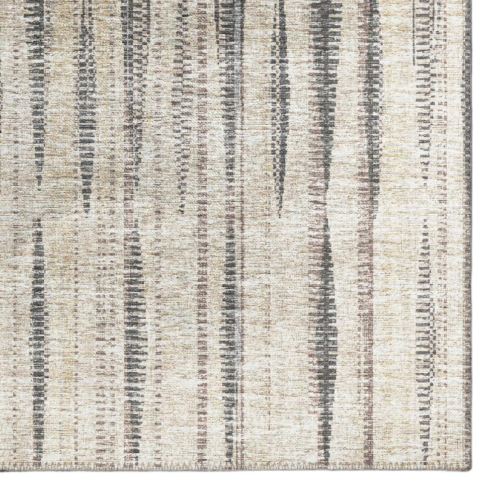 Boho Aesthetic Large Striped Beige Contemporary Abstract Area Rug for Living Room 5' x 7'6" | Biophilic Design Airbnb Decor Furniture 