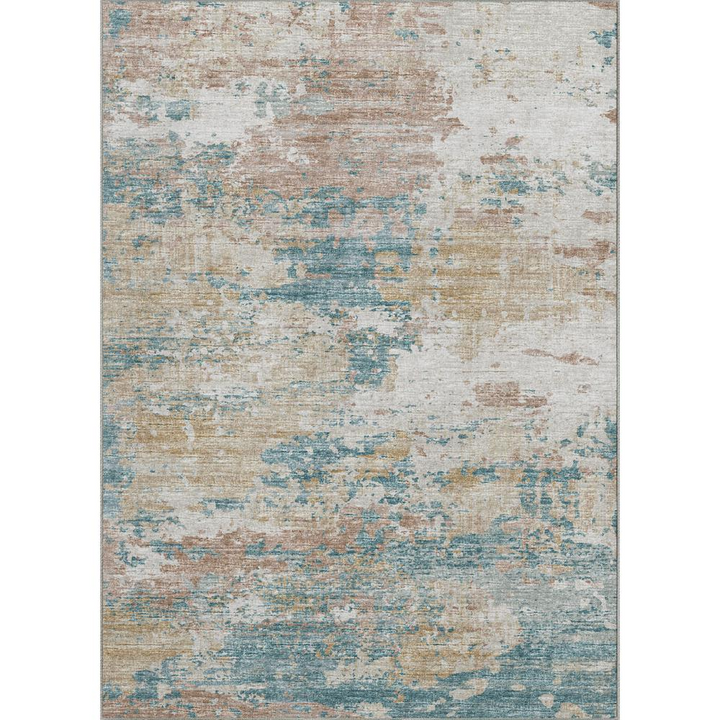Boho Aesthetic Camberly | Large Modern Luxury Parchment 8' x 10' Rug | Biophilic Design Airbnb Decor Furniture 