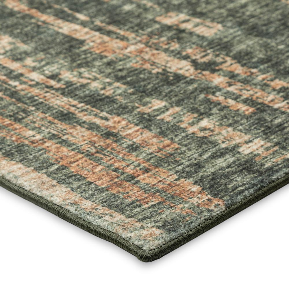 Boho Aesthetic Evergreen Olive 10' x 14' Area Rug | Biophilic Design Airbnb Decor Furniture 