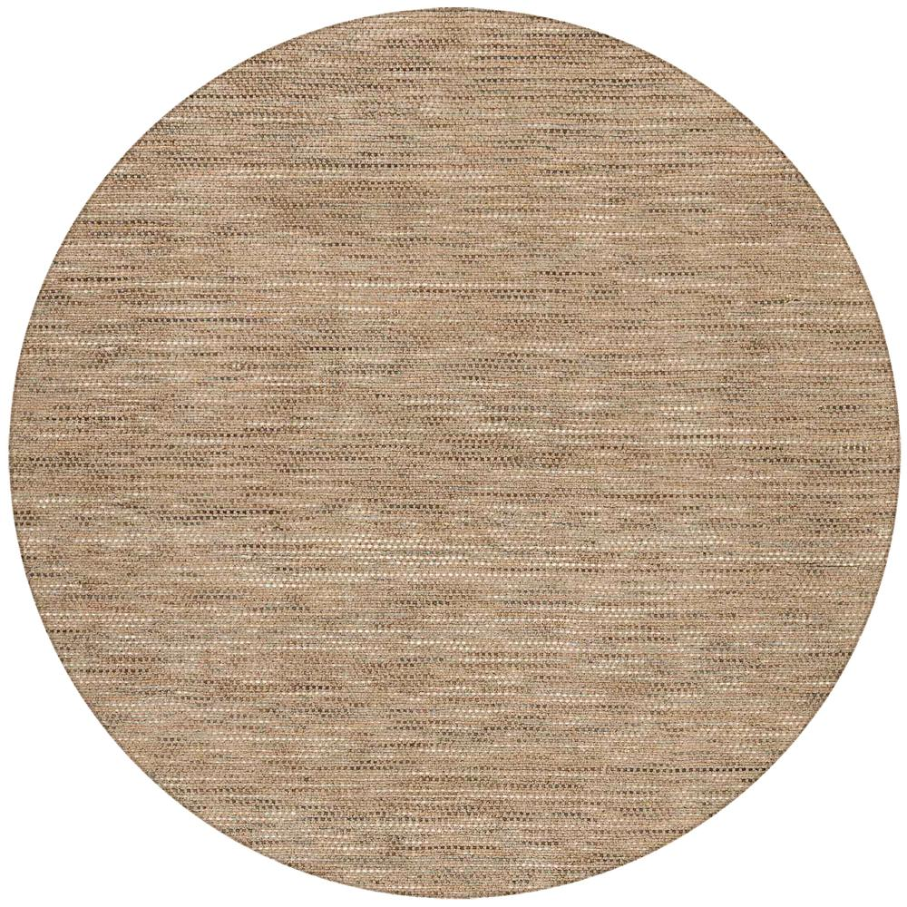 Boho Aesthetic Zion | Brown Extra Large Woven Luxurious Modern Circle Rug  12' x 12' Round Rug | Biophilic Design Airbnb Decor Furniture 
