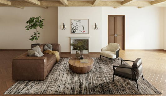 Venice | Large Modern Luxury Farmhouse  5'3" x 7'8" Sofa Rug | order couch online - buy sofa -buy sofa online