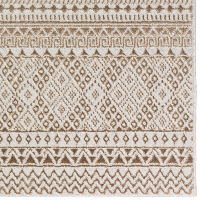 Boho Aesthetic Ansley AAS32 Tan 9' x 13' Rug | Biophilic Design Airbnb Decor Furniture 