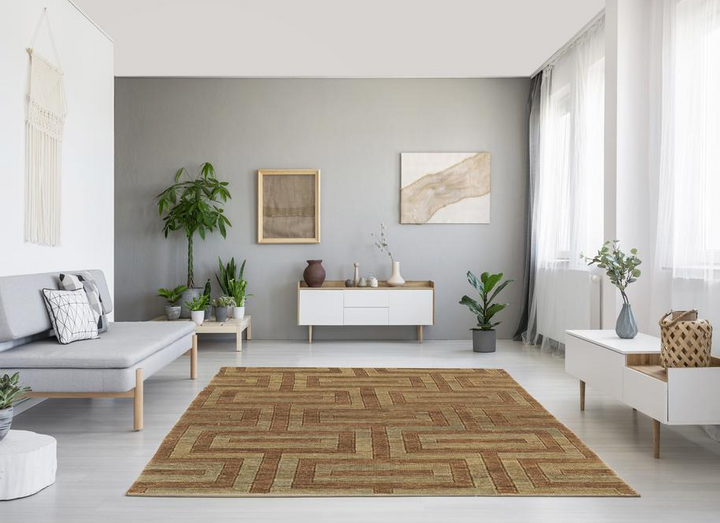 Atlas Soumak | Mediterranean Natural Jute Area Rug - Mediterranean Italian Contemporary Home Decor Furniture