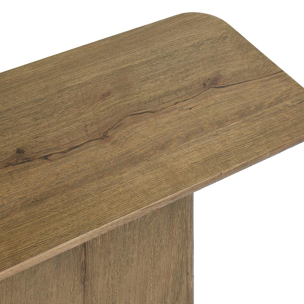 Boho Aesthetic Orlando Console Table Light Brown | Biophilic Design Airbnb Decor Furniture 