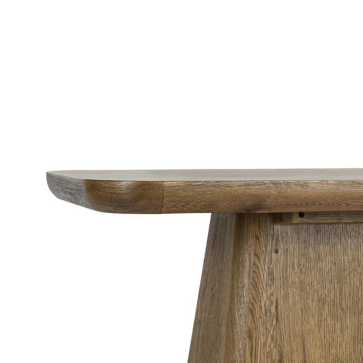 Boho Aesthetic Orlando Console Table Light Brown | Biophilic Design Airbnb Decor Furniture 