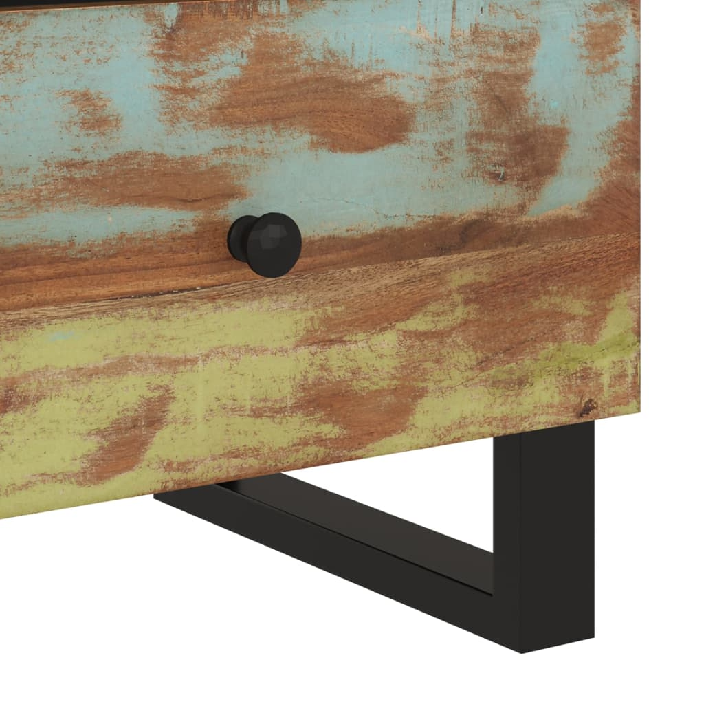 Boho Aesthetic Bedside Cabinets 2 pcs Solid Wood | Biophilic Design Airbnb Decor Furniture 