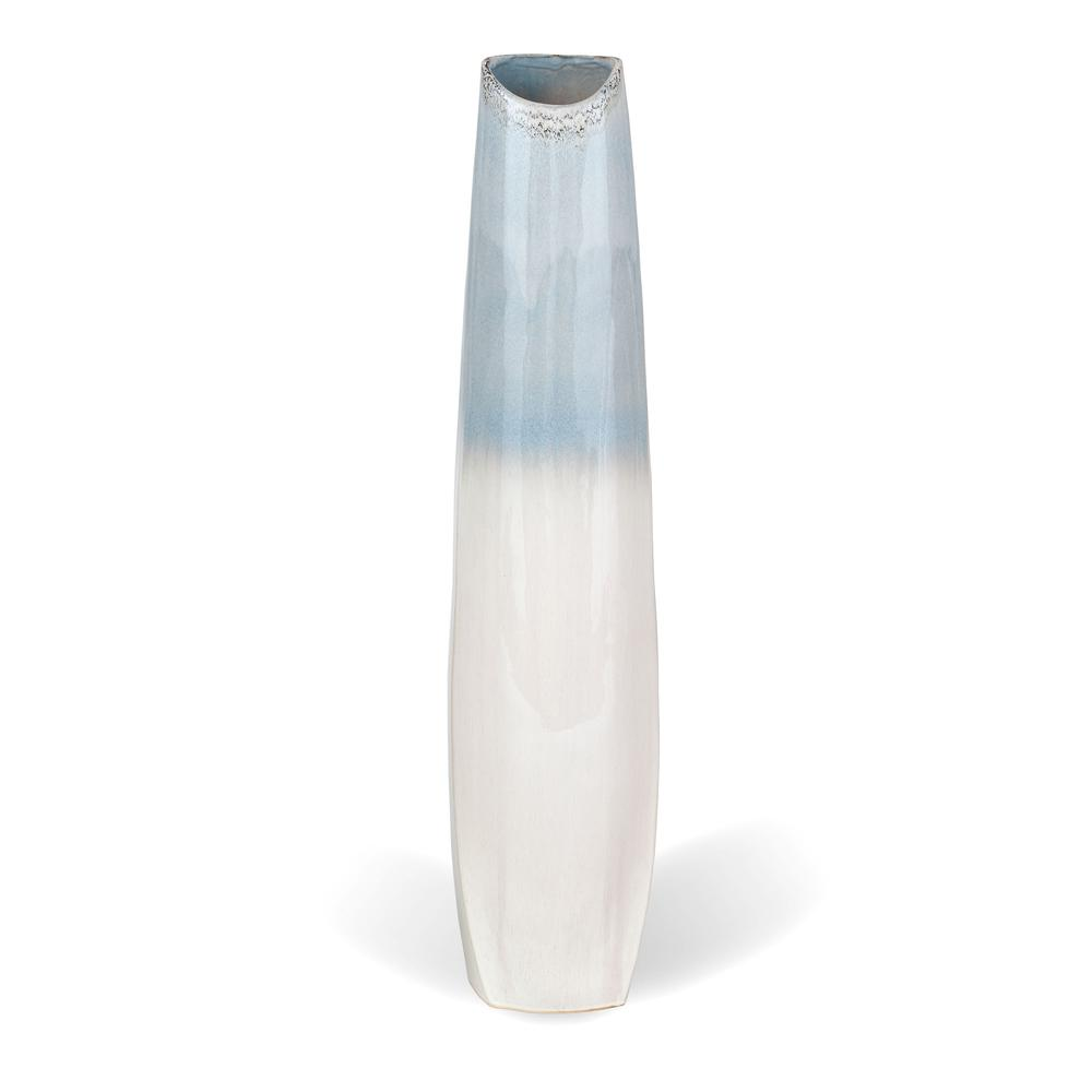 Boho Aesthetic Tides Ceramic Floor Vase, Large | Biophilic Design Airbnb Decor Furniture 