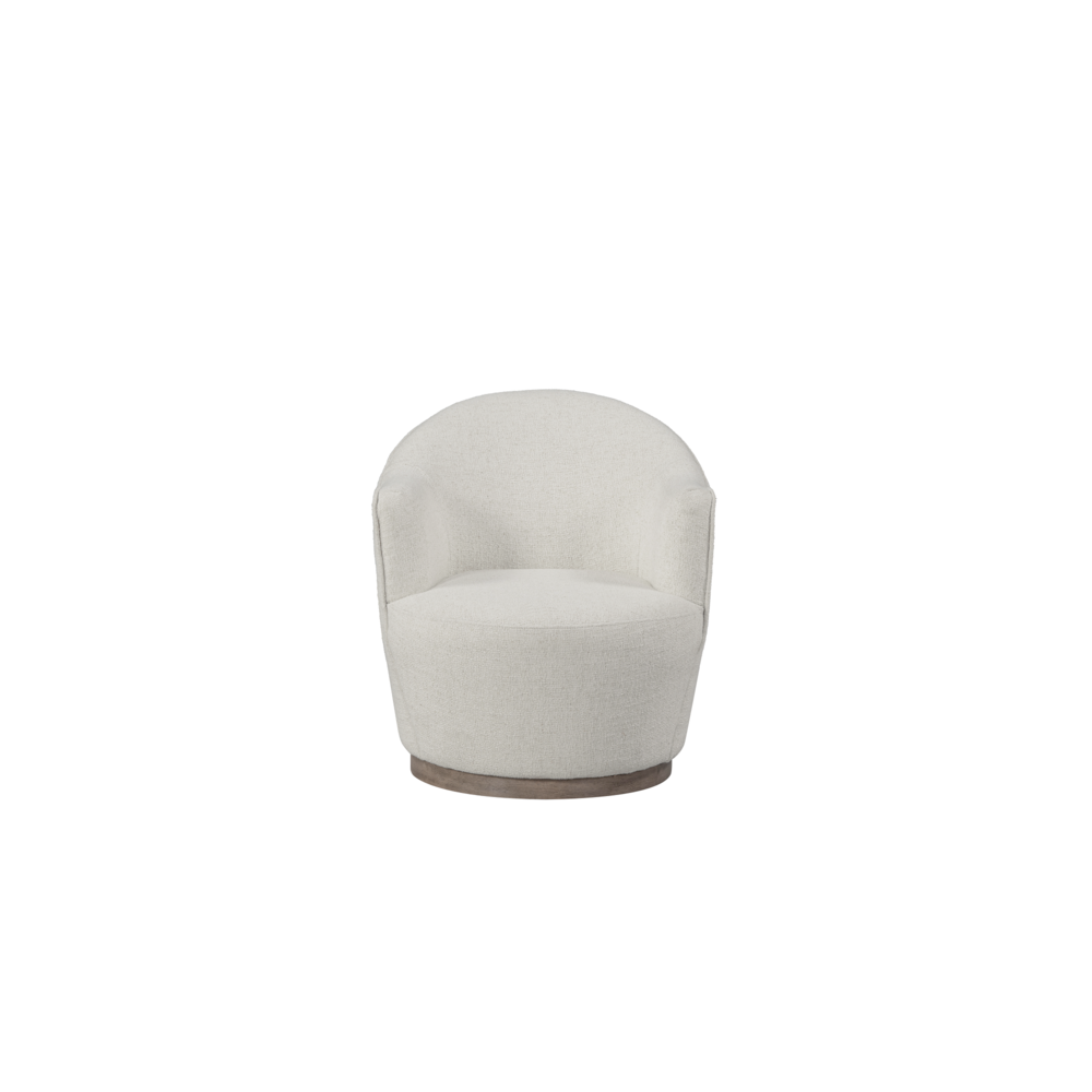 Boho Aesthetic Modern Luxury Cream Accent Chair | Biophilic Design Airbnb Decor Furniture 