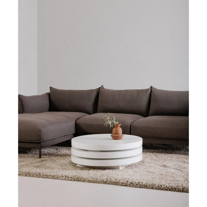 Boho Aesthetic Torno Coffee Table | Biophilic Design Airbnb Decor Furniture 