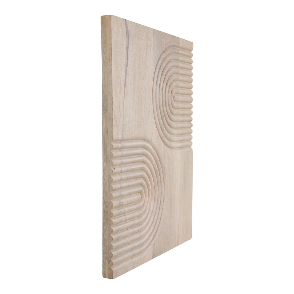 Boho Aesthetic Modern Boho Beige Neutral Carved Wood Wall Art White Wash | Biophilic Design Airbnb Decor Furniture 