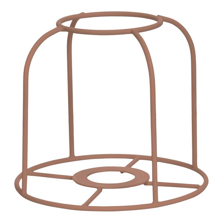 Terracotta Mediterranean Contemporary Iron Soft Glow Lamp - Mediterranean Italian Contemporary Home Decor Furniture