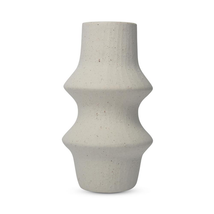 Boho Aesthetic Lacy Vase White | Biophilic Design Airbnb Decor Furniture 
