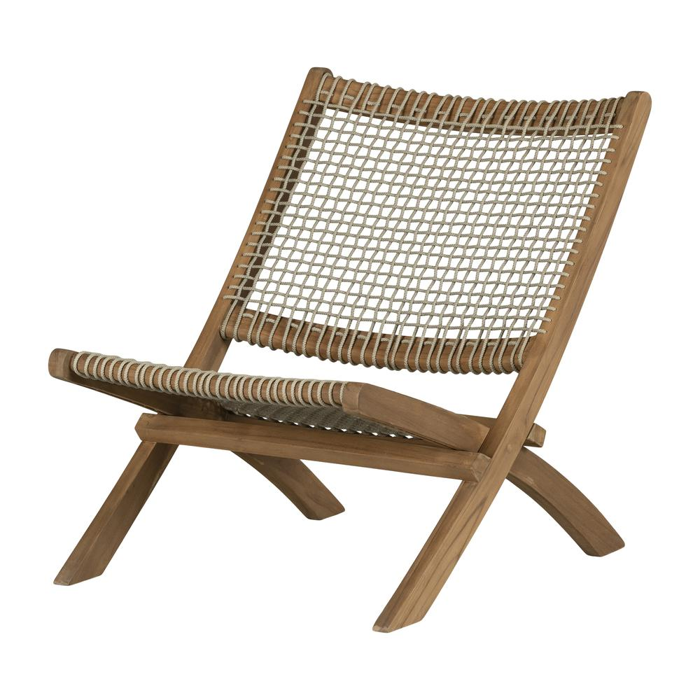 Boho Aesthetic Agave Lounge Chair, Beige and Natural | Biophilic Design Airbnb Decor Furniture 