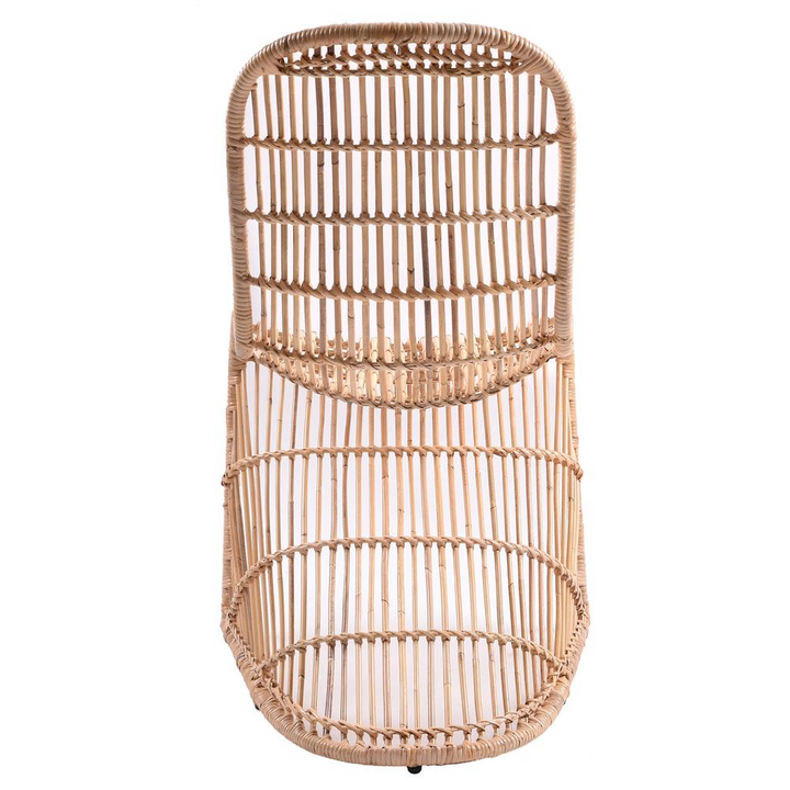 Boho Aesthetic Groovy Rattan Chair, (Set of 2) | Biophilic Design Airbnb Decor Furniture 