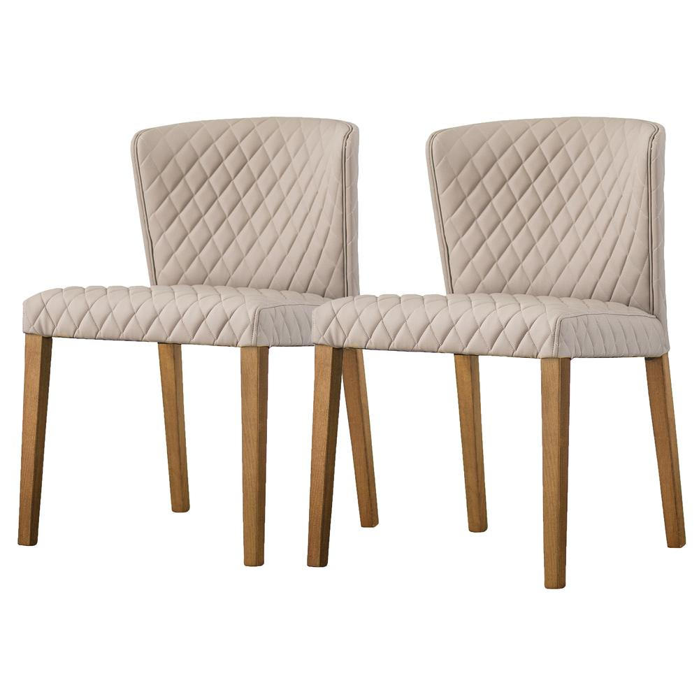 Boho Aesthetic Albie Modern Luxury Dining Side Chair, (Set of 2) | Biophilic Design Airbnb Decor Furniture 
