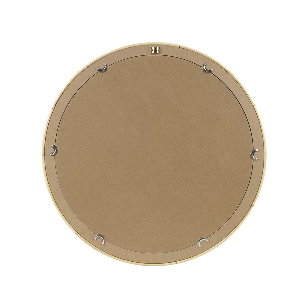 Buy farmhouse furniture Natural Rattan Round Wall Mirror - Modern Cottage Farmhouse Furniture