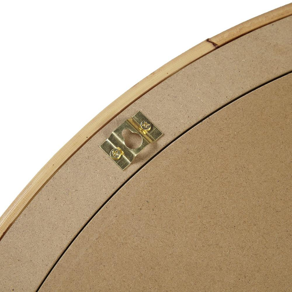 Buy farmhouse furniture Natural Rattan Round Wall Mirror - Modern Cottage Farmhouse Furniture