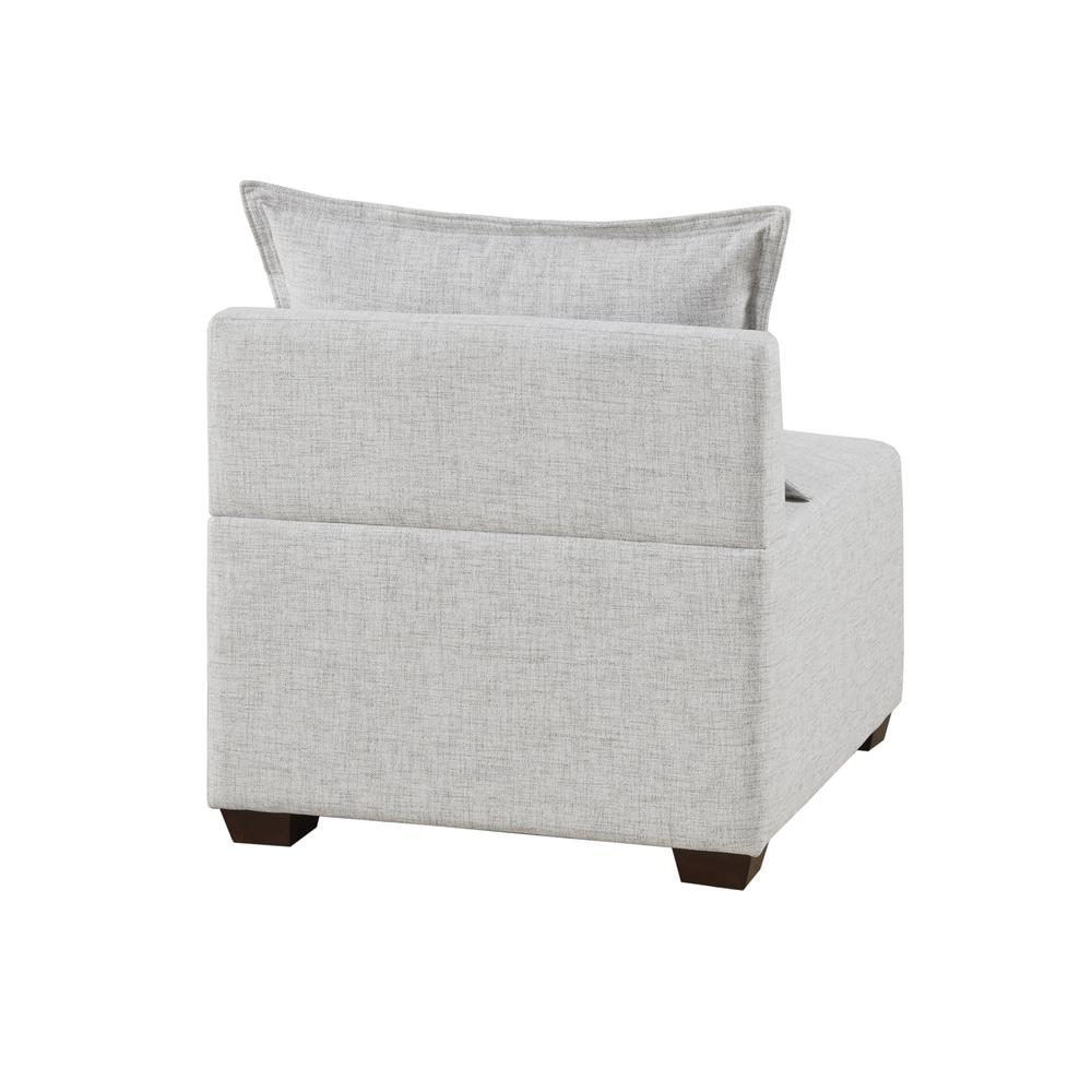 Boho Aesthetic Modular Armless Chair | Biophilic Design Airbnb Decor Furniture 
