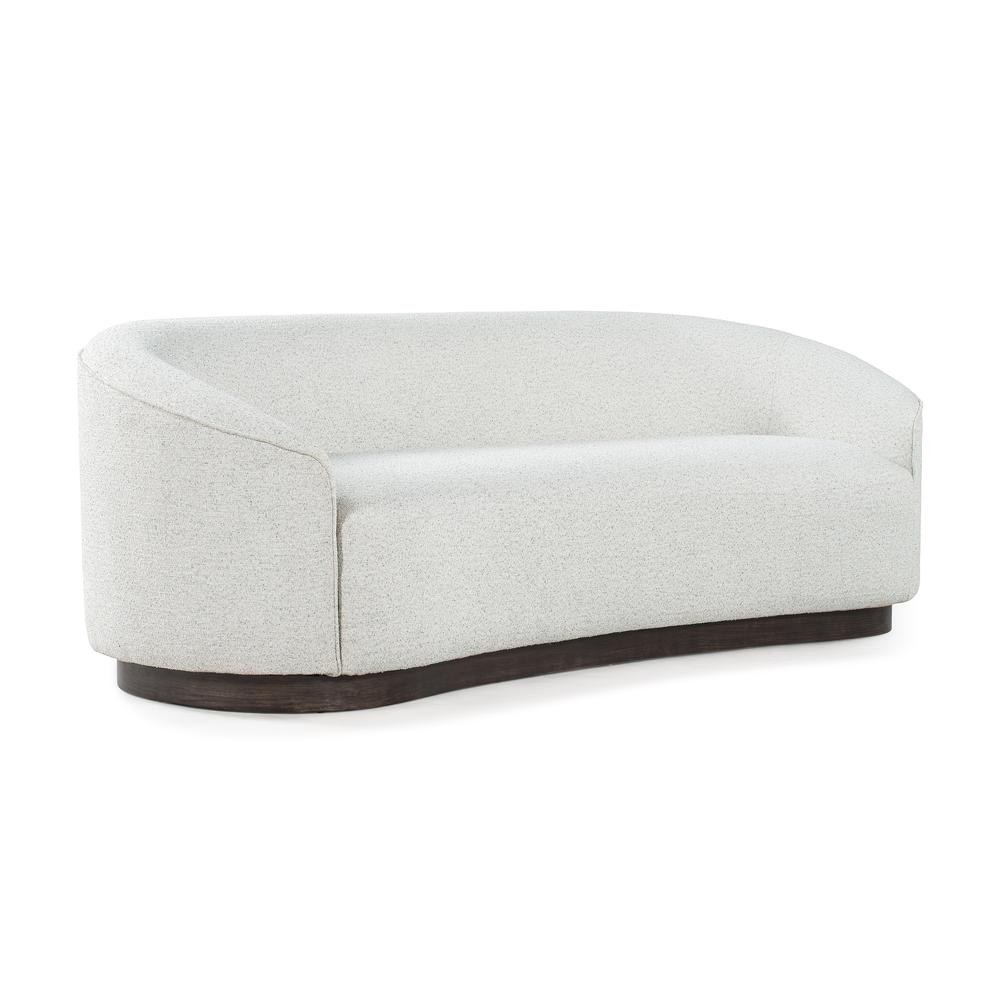 Boho Aesthetic Beverly | Contemporary Modern Mid Century White Modern Luxury Sofa | Biophilic Design Airbnb Decor Furniture 