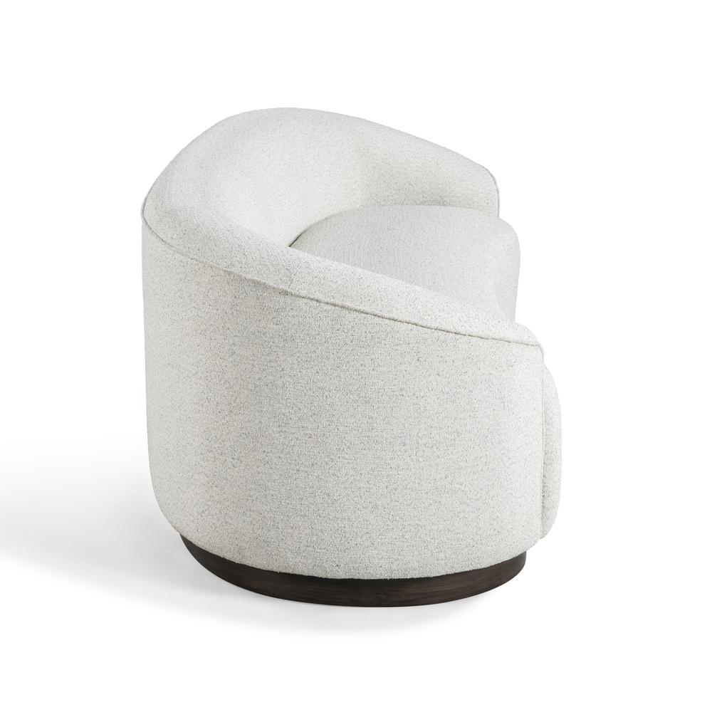 Boho Aesthetic Beverly | Contemporary Modern Mid Century White Modern Luxury Sofa | Biophilic Design Airbnb Decor Furniture 