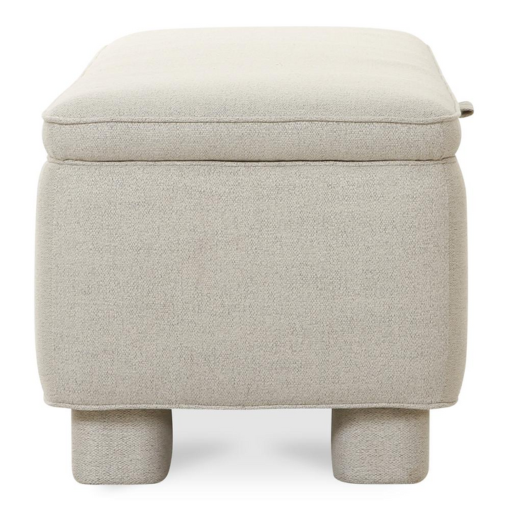 The Willow Modern Farmhouse Storage Bench - Mediterranean Italian Contemporary Home Decor Furniture