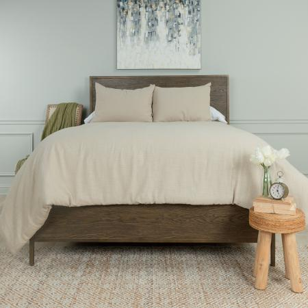 Boho Aesthetic 106"X96" King Comforter /Duvet | Biophilic Design Airbnb Decor Furniture 