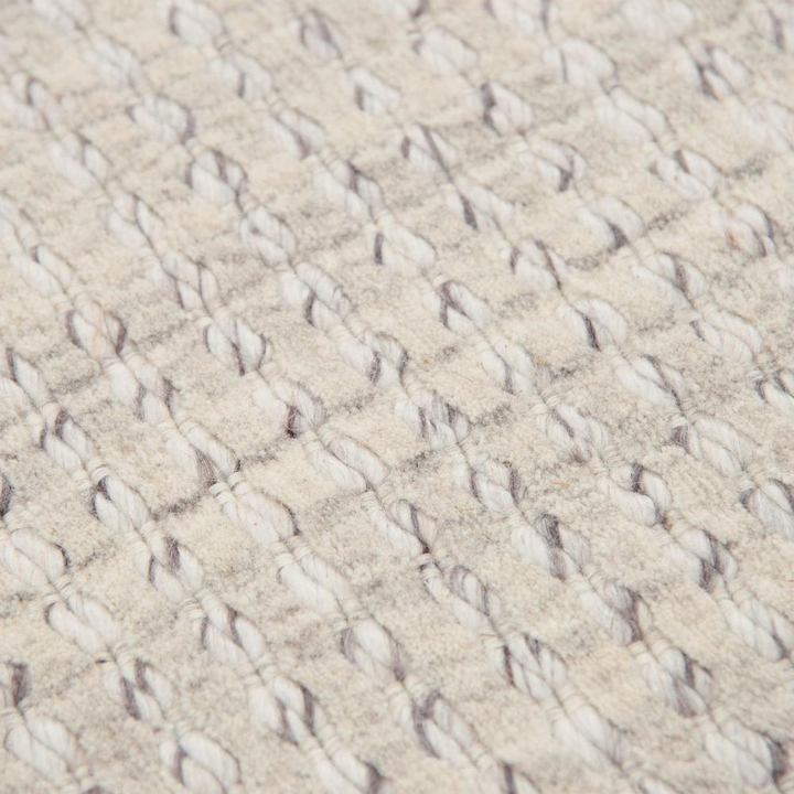 Buy farmhouse furniture Lily - Modern Farmhouse - Hand Loomed Cut &amp; Loop Pile Wool/ Polyester Rug, 5&