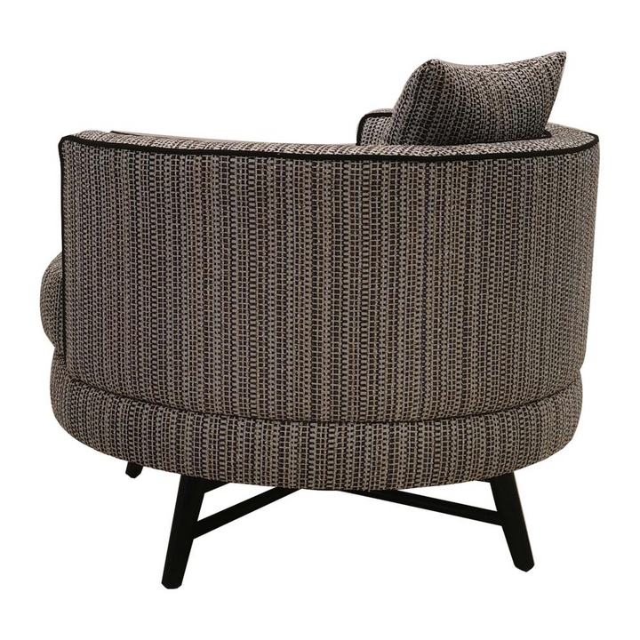 Boho Aesthetic Harper Swivel Chair | Biophilic Design Airbnb Decor Furniture 