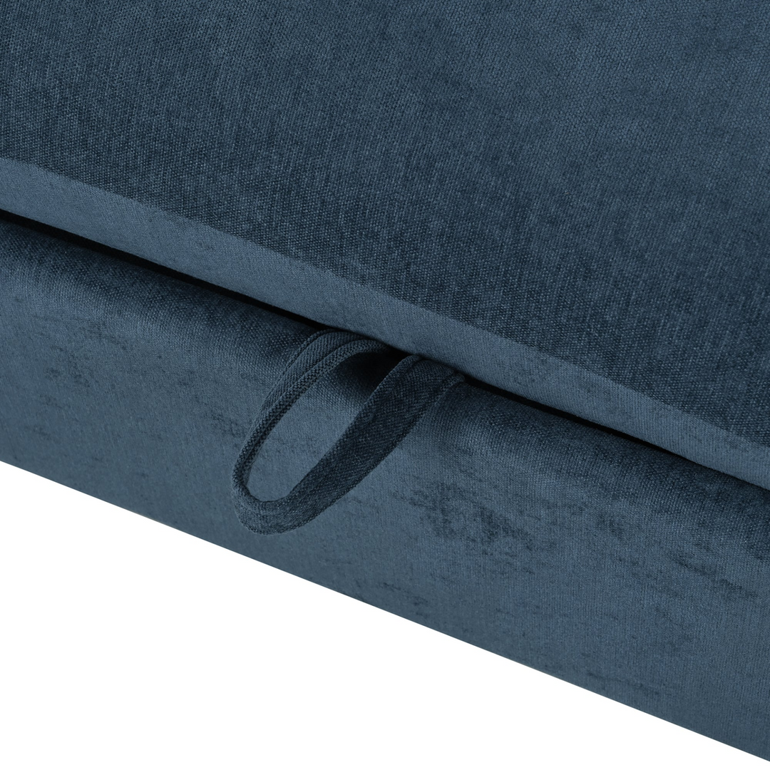 U-shaped Freely Transformable Modular Corner Sofa with Two Ottomans - Mediterranean Italian Contemporary Home Decor Furniture