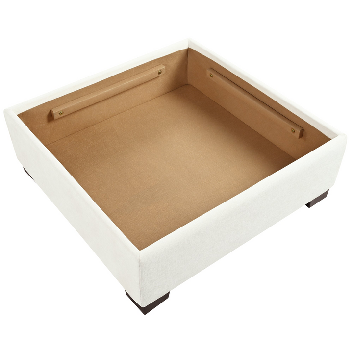 U-shaped Freely Transformable Modular Corner Sofa with Two Ottomans - Mediterranean Italian Contemporary Home Decor Furniture