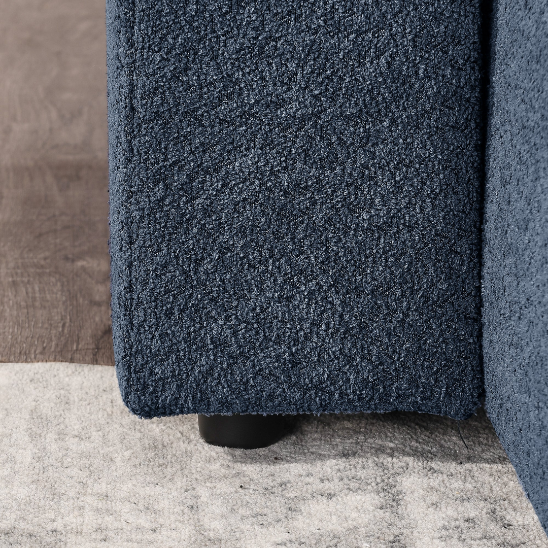 Boho Aesthetic Ottoman for Modular Sofa | Biophilic Design Airbnb Decor Furniture 