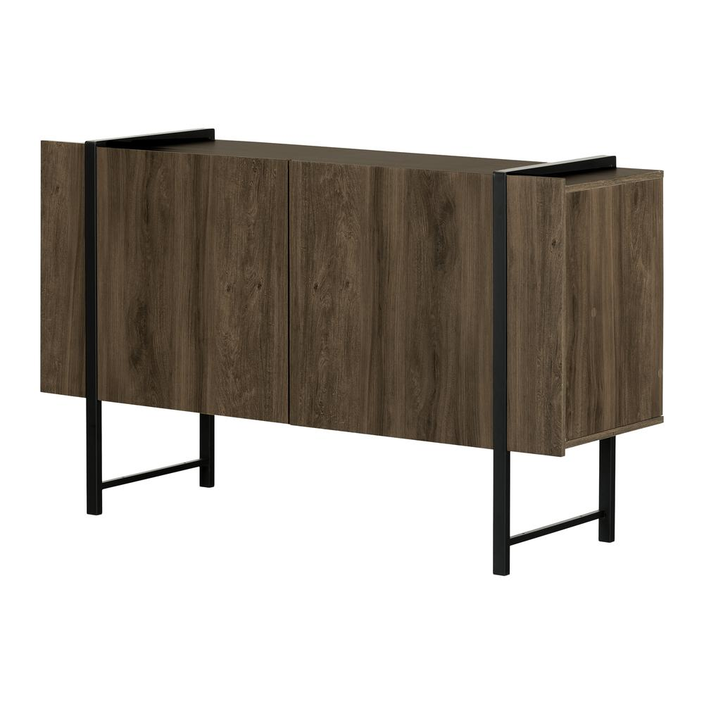 Boho Aesthetic Mezzy Sideboard, Brown Walnut | Biophilic Design Airbnb Decor Furniture 